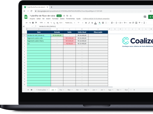 Baixe grátis nossa Planilha de Cálculo e Banco de Férias